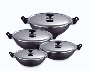 Cooking Wok Steel Lid