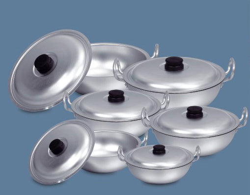 Round Karahi with Lid (1-6)